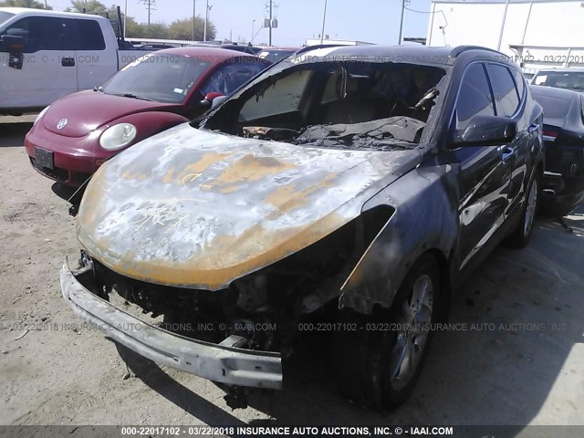 5XYZU3LA7DG047155 - 2013 HYUNDAI SANTA FE SPORT  BLACK photo 2