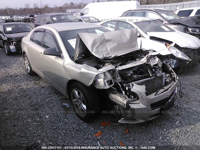 1G1ZB5E12BF194863 - 2011 CHEVROLET MALIBU LS 棕色 照片 1