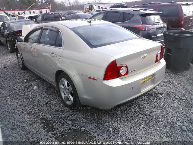 1G1ZB5E12BF194863 - 2011 CHEVROLET MALIBU LS 棕色 照片 3