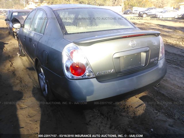 1N4BL11E25C220140 - 2005 NISSAN ALTIMA SE/SL/SE-R GREEN photo 3