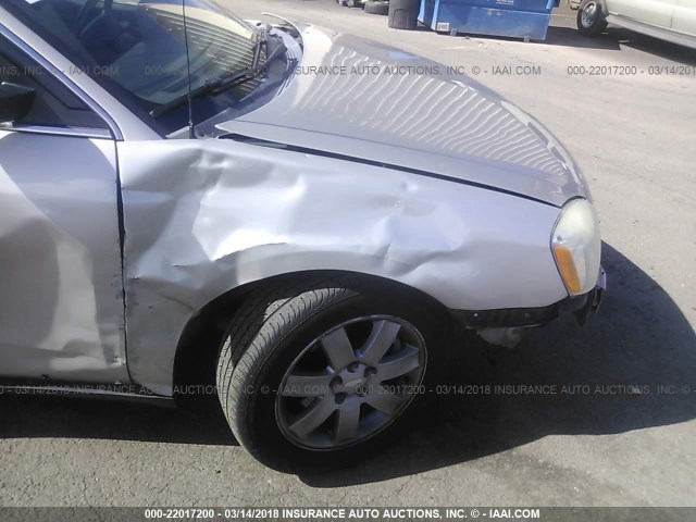 1FAHP24167G121779 - 2007 FORD FIVE HUNDRED SEL SILVER photo 6