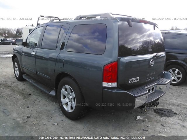 5N1AA08B04N703710 - 2004 NISSAN ARMADA SE/LE GREEN photo 3