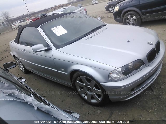 WBABS33432JY59435 - 2002 BMW 325 CI SILVER photo 1