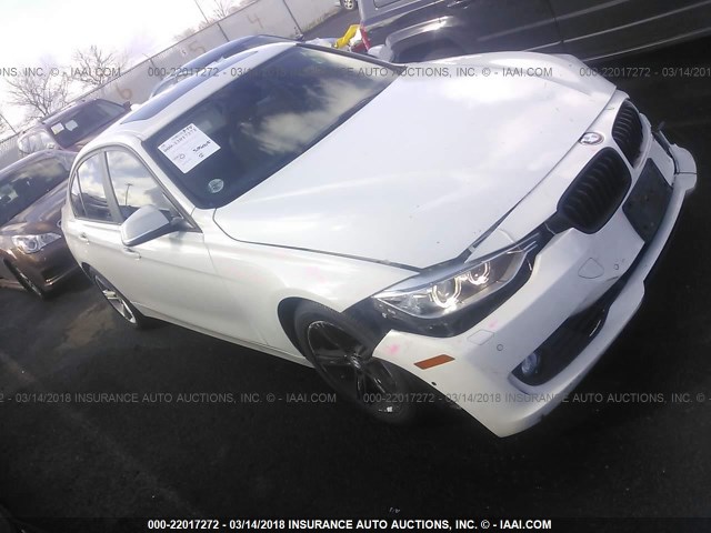 WBA3C1C53DF442708 - 2013 BMW 328 I SULEV WHITE photo 1