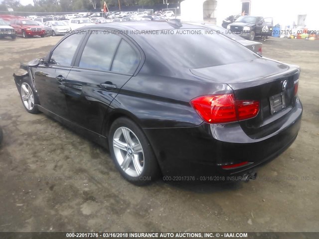 WBA3C1G55DNR44801 - 2013 BMW 328 I SULEV BLACK photo 3