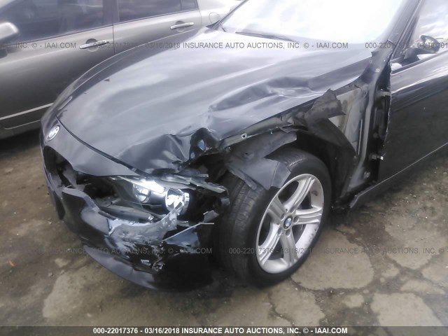 WBA3C1G55DNR44801 - 2013 BMW 328 I SULEV BLACK photo 6