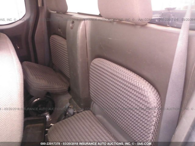 1N6AD06U26C441667 - 2006 NISSAN FRONTIER KING CAB LE/SE/OFF ROAD GRAY photo 8