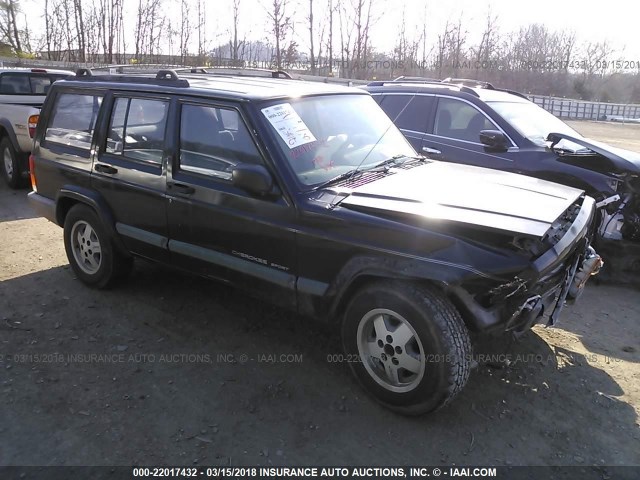 1J4FF68S4XL617261 - 1999 JEEP CHEROKEE SPORT/CLASSIC შავი ფოტო 1
