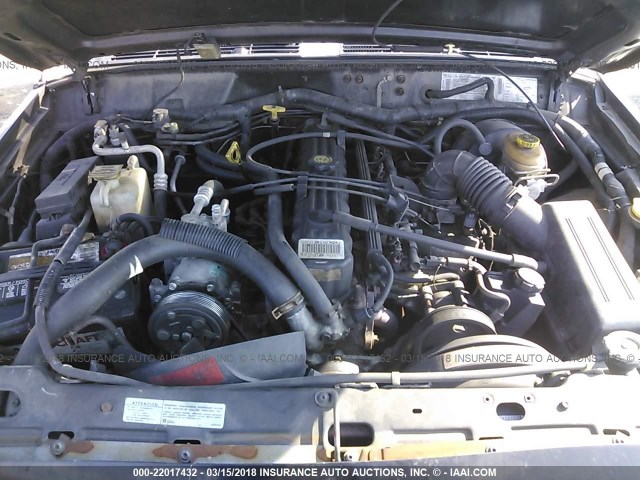 1J4FF68S4XL617261 - 1999 JEEP CHEROKEE SPORT/CLASSIC შავი ფოტო 10