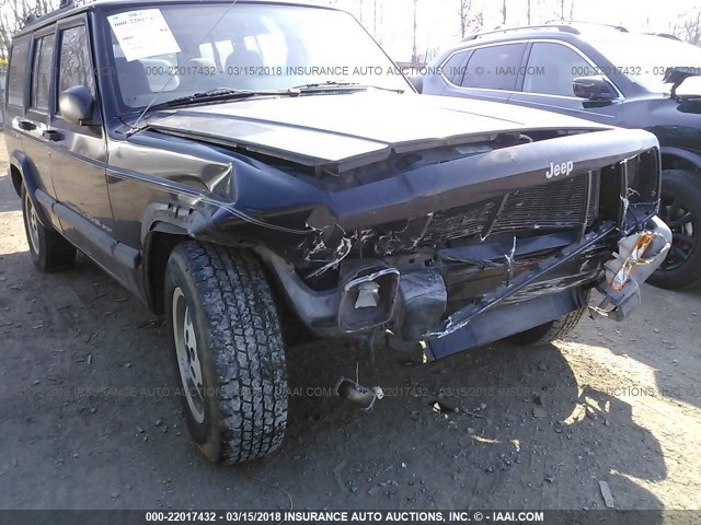 1J4FF68S4XL617261 - 1999 JEEP CHEROKEE SPORT/CLASSIC შავი ფოტო 6