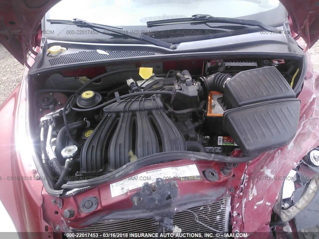 3C4FY48BX3T529740 - 2003 CHRYSLER PT CRUISER CLASSIC 红色 照片 10