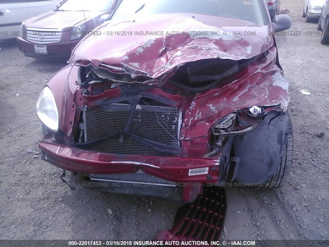 3C4FY48BX3T529740 - 2003 CHRYSLER PT CRUISER CLASSIC 红色 照片 6