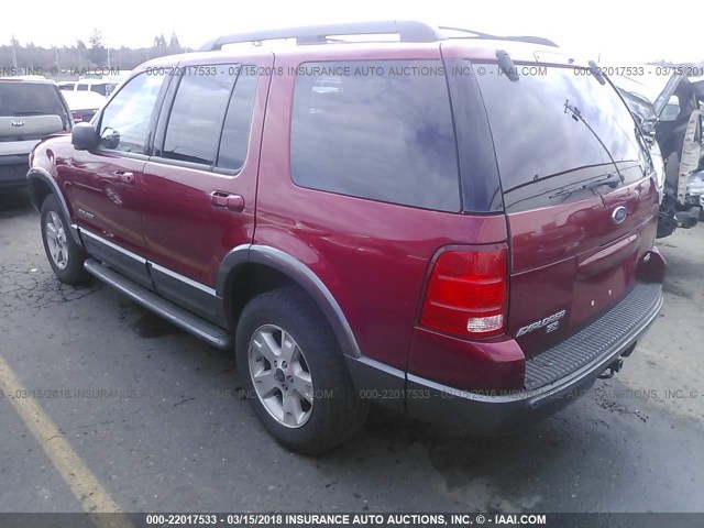 1FMZU73KX5UB77393 - 2005 FORD EXPLORER XLT/XLT SPORT/NBX RED photo 3