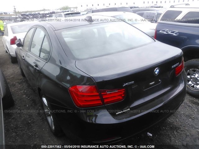 WBA3C3C51DF980643 - 2013 BMW 320 I/XDRIVE BLACK photo 3