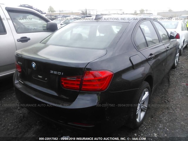 WBA3C3C51DF980643 - 2013 BMW 320 I/XDRIVE BLACK photo 4