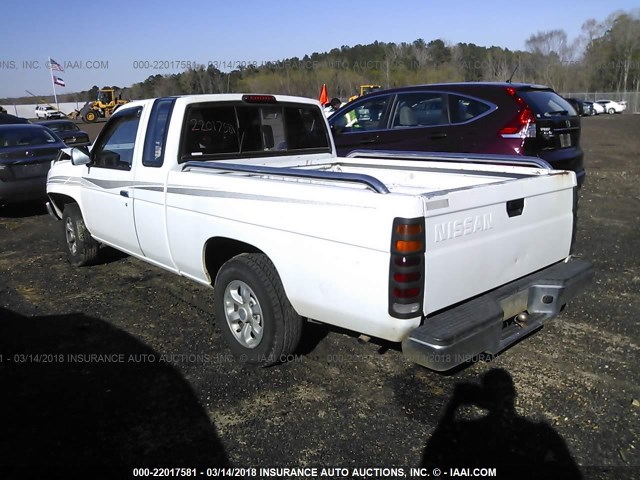 1N6SD16S5VC385747 - 1997 NISSAN TRUCK KING CAB SE/KING CAB XE WHITE photo 3