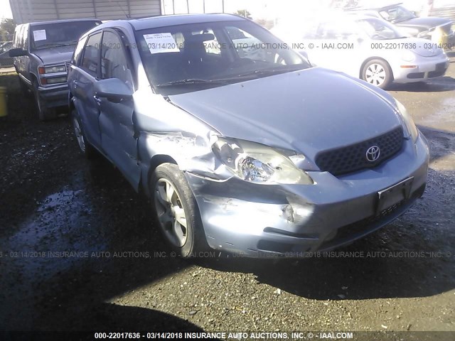 2T1KR32E34C206854 - 2004 TOYOTA COROLLA MATRIX XR BLUE photo 1