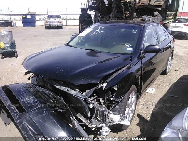 4T4BE46K88R039399 - 2008 TOYOTA CAMRY CE/LE/XLE/SE BLACK photo 2