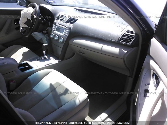 4T4BE46K88R039399 - 2008 TOYOTA CAMRY CE/LE/XLE/SE BLACK photo 5