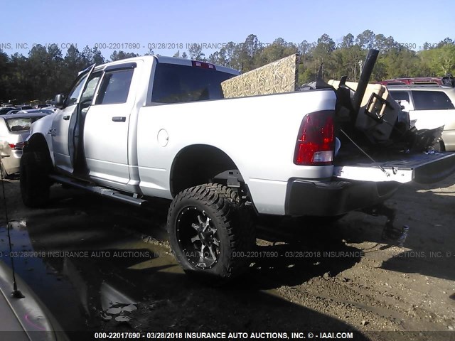 3C6UR5CL0HG670527 - 2017 RAM 2500 ST SILVER photo 3