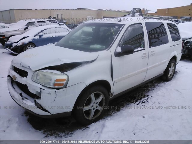 1GNDV23L45D255083 - 2005 CHEVROLET UPLANDER LS WHITE photo 2
