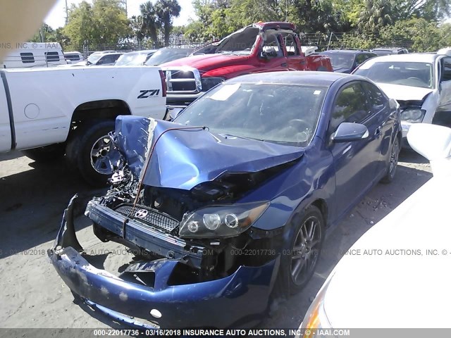 JTKDE167180263308 - 2008 TOYOTA SCION TC 蓝色 照片 2