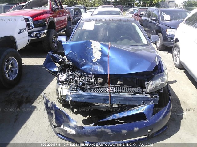 JTKDE167180263308 - 2008 TOYOTA SCION TC 蓝色 照片 6