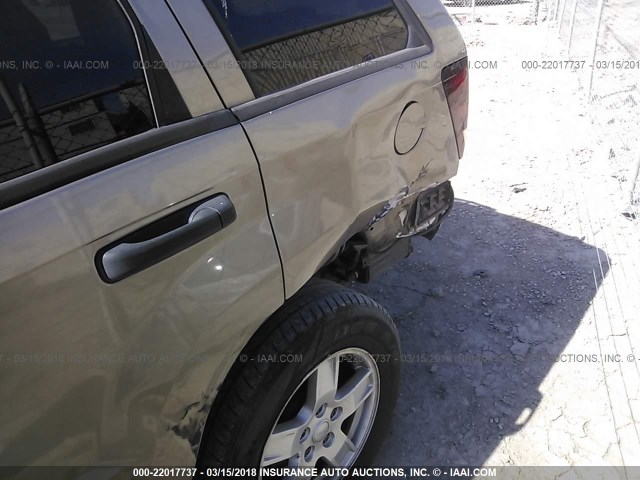 1J4GS48K05C665146 - 2005 JEEP GRAND CHEROKEE LAREDO/COLUMBIA/FREEDOM 金色 照片 6