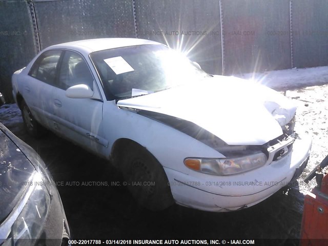 2G4WS52JXY1285177 - 2000 BUICK CENTURY CUSTOM WHITE photo 1