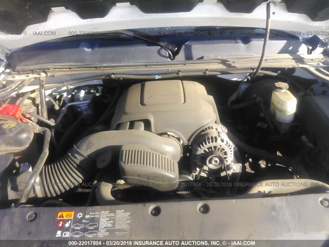 3GCPKSE71DG358686 - 2013 CHEVROLET SILVERADO K1500 LT CREAM photo 10