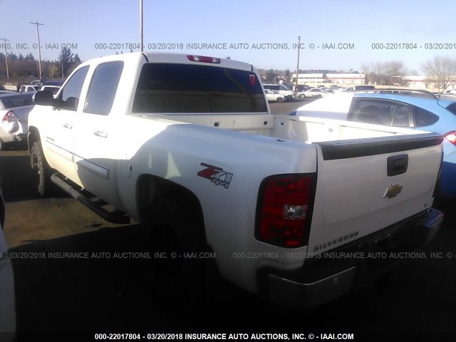 3GCPKSE71DG358686 - 2013 CHEVROLET SILVERADO K1500 LT CREAM photo 3