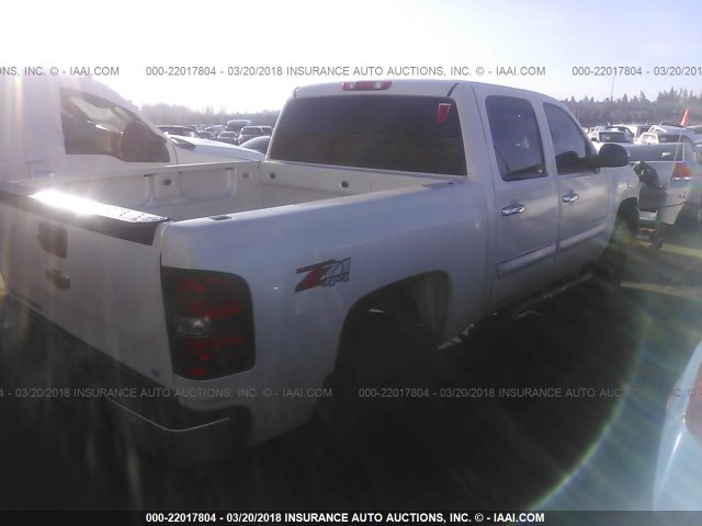 3GCPKSE71DG358686 - 2013 CHEVROLET SILVERADO K1500 LT CREAM photo 4