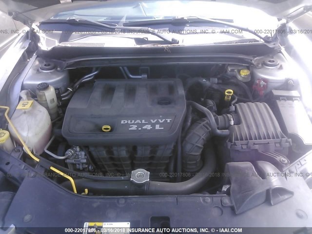 1B3BD4FBXBN626045 - 2011 DODGE AVENGER EXPRESS 银色 照片 10