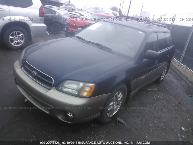 4S3BH675937656652 - 2003 SUBARU LEGACY OUTBACK AWP 蓝色 照片 2