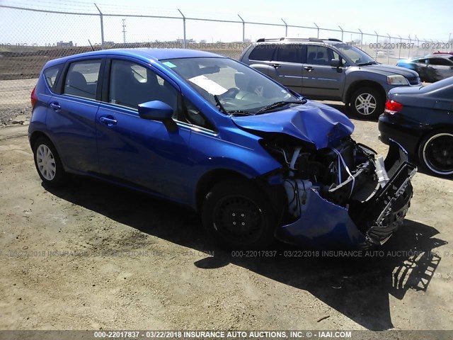 3N1CE2CP5GL355118 - 2016 NISSAN VERSA NOTE S/S PLUS/SV/SL/SR BLUE photo 1