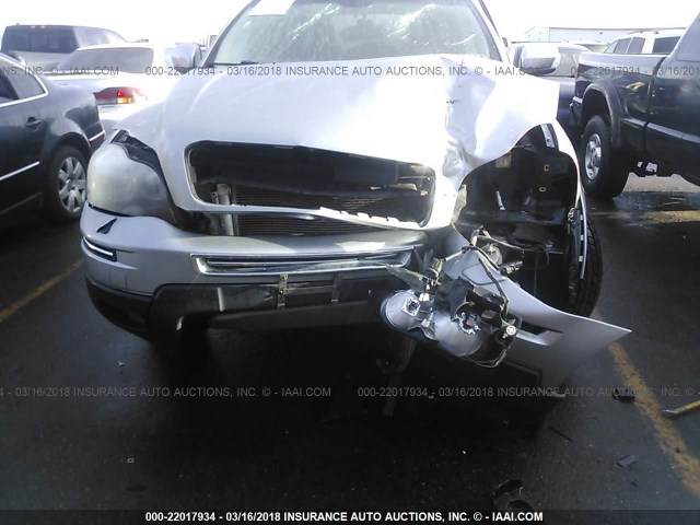 YV4CZ852181423118 - 2008 VOLVO XC90 V8 SILVER photo 6