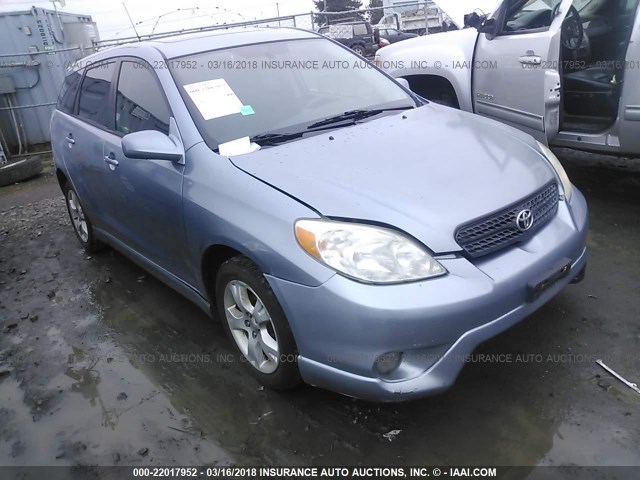 2T1KR32E36C555628 - 2006 TOYOTA COROLLA MATRIX XR BLUE photo 1