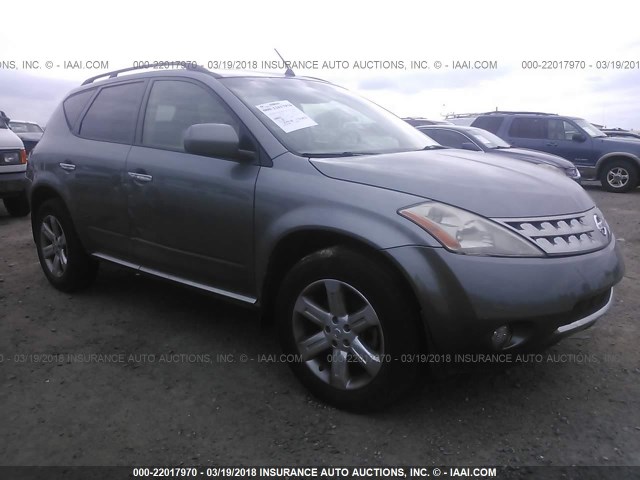 JN8AZ08T87W508351 - 2007 NISSAN MURANO SL/SE/S GRAY photo 1