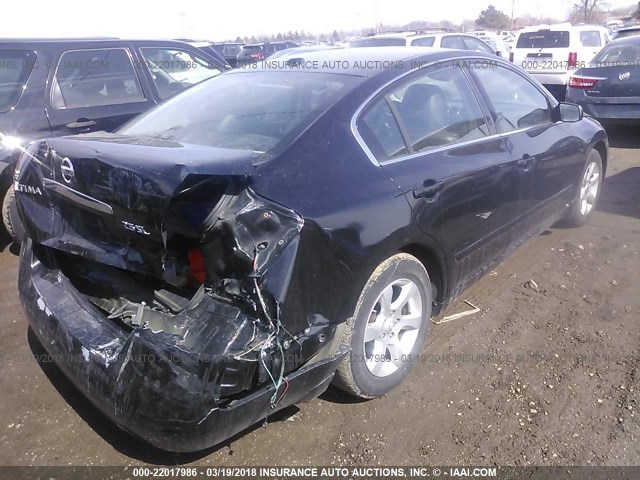 1N4AL21EX8N556774 - 2008 NISSAN ALTIMA 2.5/2.5S BLACK photo 4