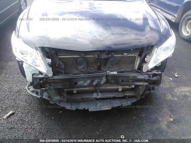 4T4BF3EK8BR212290 - 2011 TOYOTA CAMRY SE/LE/XLE BLACK photo 6