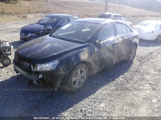 1G1PE5SB2G7154554 - 2016 CHEVROLET CRUZE LIMITED LT BLACK photo 2