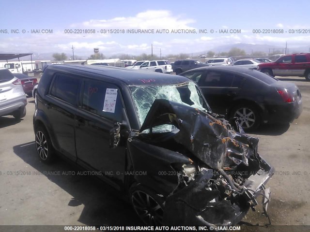 JTLKE50E791062431 - 2009 TOYOTA SCION XB შავი ფოტო 1