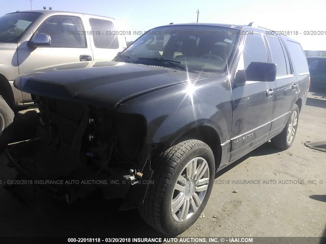 5LMJJ2H59EEL04668 - 2014 LINCOLN NAVIGATOR 黑色 照片 2