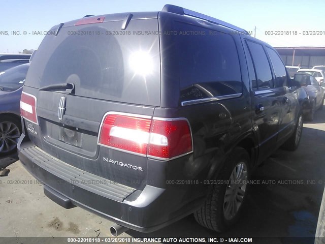 5LMJJ2H59EEL04668 - 2014 LINCOLN NAVIGATOR 黑色 照片 4