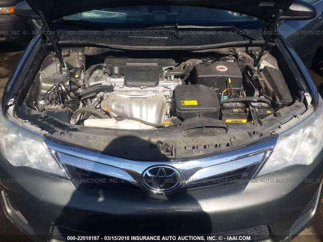 4T4BF1FK5CR202305 - 2012 TOYOTA CAMRY SE/LE/XLE 绿色 照片 10