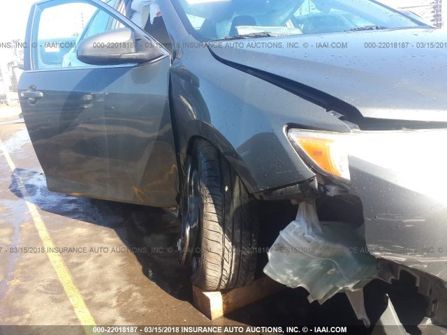 4T4BF1FK5CR202305 - 2012 TOYOTA CAMRY SE/LE/XLE 绿色 照片 6