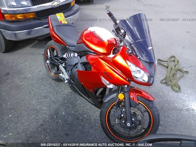 JKAEXEC12BDA75178 - 2011 KAWASAKI EX650 C 橙色 照片 1