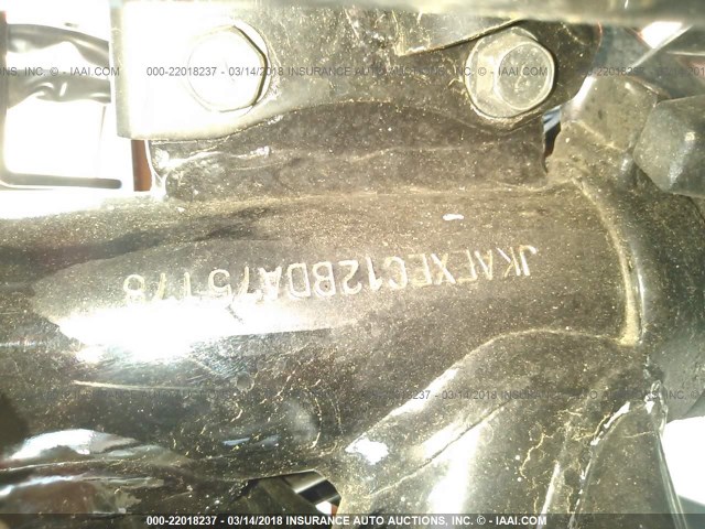 JKAEXEC12BDA75178 - 2011 KAWASAKI EX650 C 橙色 照片 10