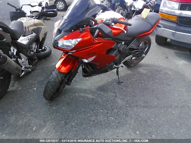 JKAEXEC12BDA75178 - 2011 KAWASAKI EX650 C 橙色 照片 2
