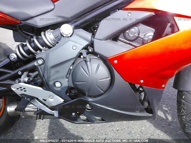 JKAEXEC12BDA75178 - 2011 KAWASAKI EX650 C 橙色 照片 8